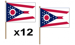 Ohio Hand Flags